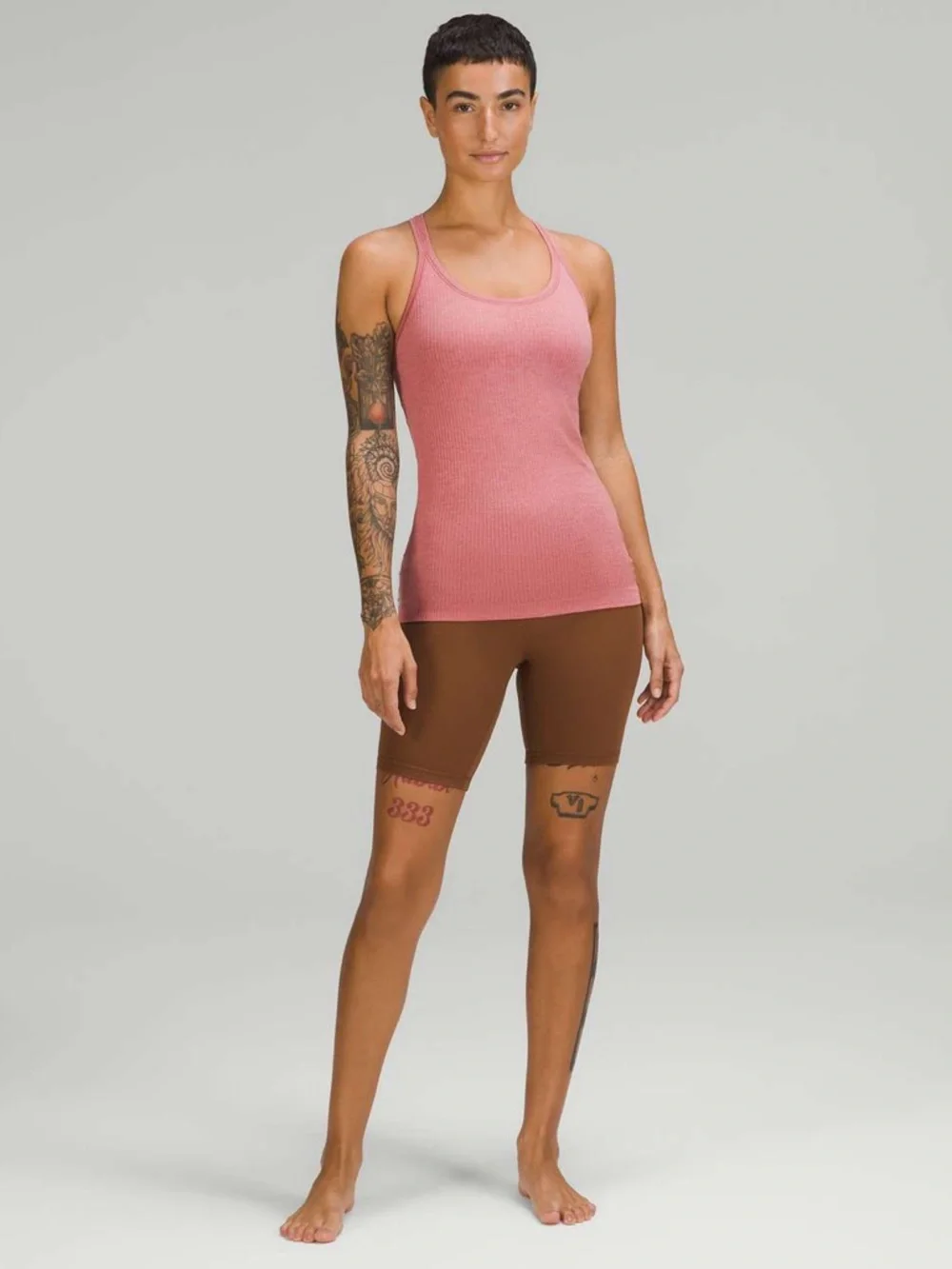 LULULEMON EBB TO STREET TANK BRIER ROSE SIZE 10 - Picture 3 of 9